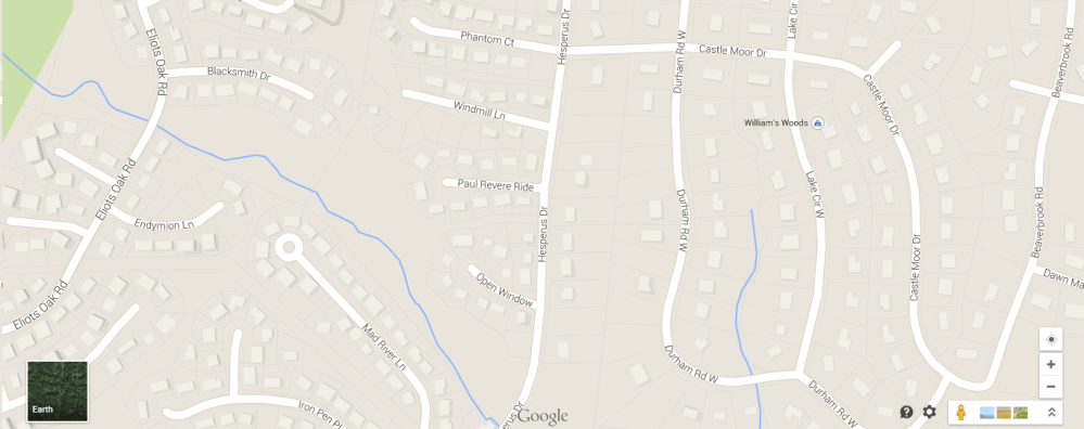map of Longfellow neighborhood